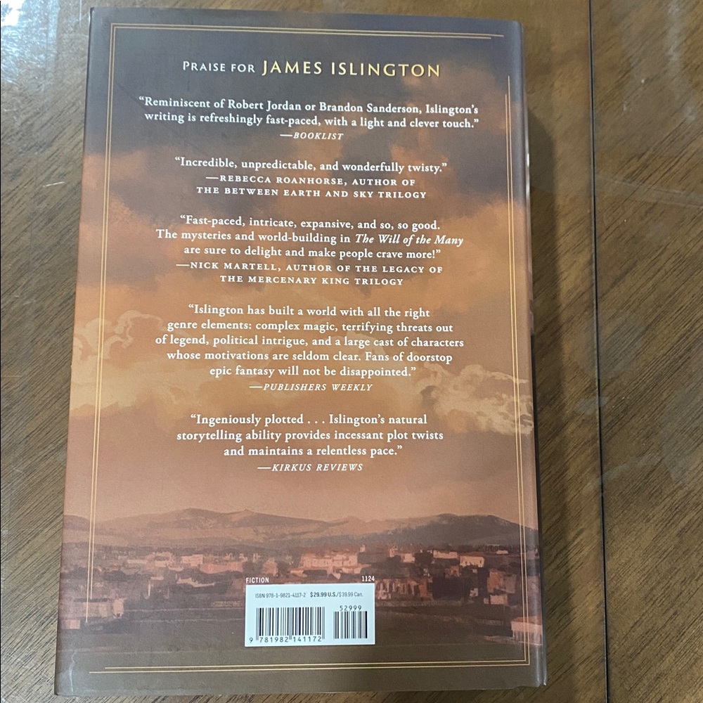 The Will of the Many -- James Islington Brand New Hardcover - Picture 2 of 2
